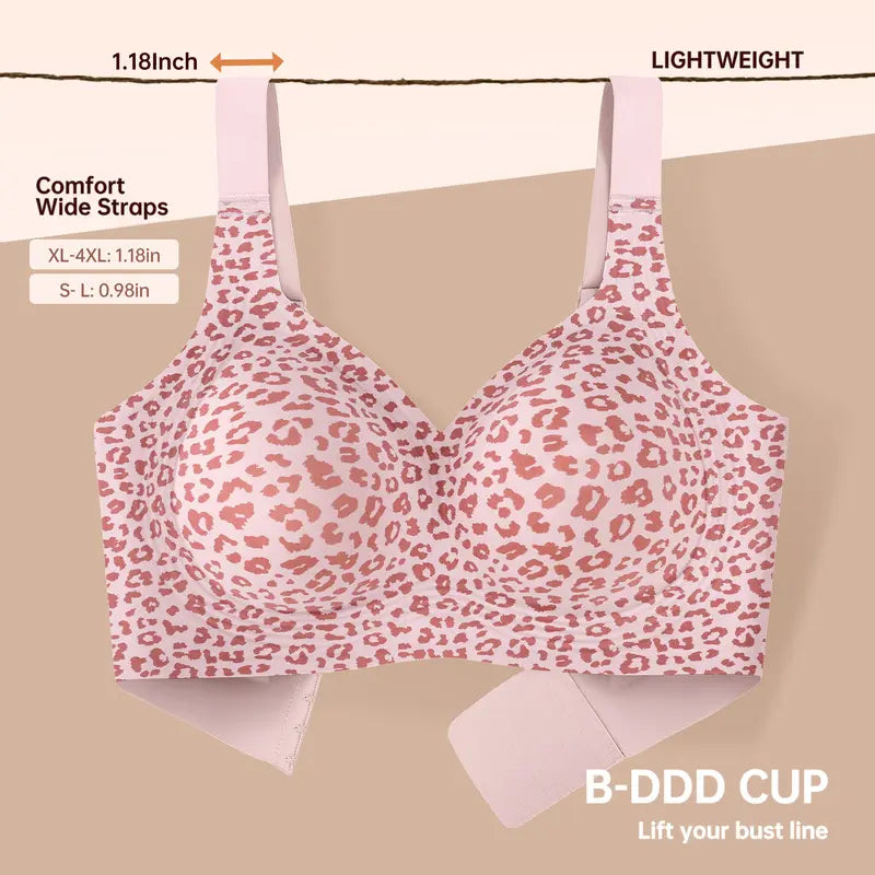 Experience Unmatched Comfort with OEAK Women’s Wirefree Jelly Bras – Full Coverage, Everyday Essential!